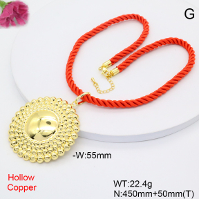 F6N201000vbnl-L002  Fashion Copper Necklace