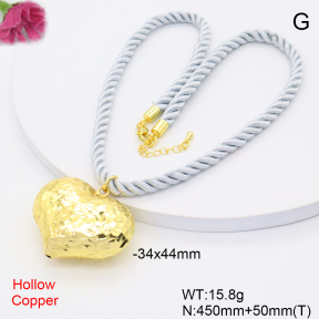 F6N201007bhil-L002  Fashion Copper Necklace