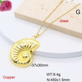 F6N201008avja-L002  Fashion Copper Necklace