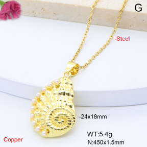F6N301584avja-L017  Fashion Copper Necklace