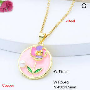F6N301586aajl-L017  Fashion Copper Necklace