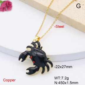 F6N301613aajl-L017  Fashion Copper Necklace