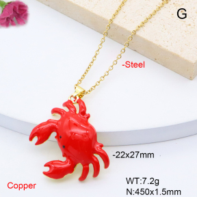 F6N301615aajl-L017  Fashion Copper Necklace