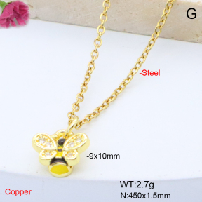 F6N408818vail-L017  Fashion Copper Necklace