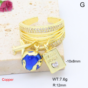 F6R402059vbnb-L017  Fashion Copper Ring