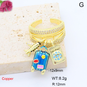 F6R402062vbnb-L017  Fashion Copper Ring
