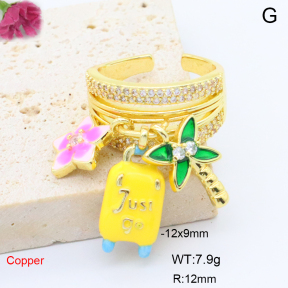 F6R402063vbnb-L017  Fashion Copper Ring