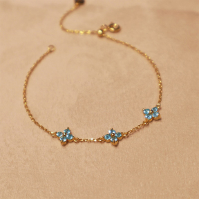 JB8326aiok-Y16  925 Silver Bracelet  WT:1.02g  L:180mm
P:6mm  S137