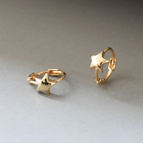 JE8258vhlp-Y16  925 Silver Earrings  WT:0.67g  9*4mm  E1513