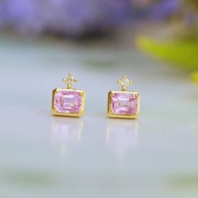 JE8278vhmj-Y16  925 Silver Earrings  WT:0.74g  5*7mm  E1518