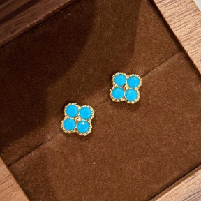 JE8283aiip-Y16  925 Silver Earrings  WT:1.23g  7*8mm  E1535