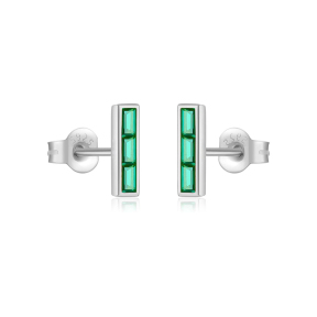 JE8292vhpi-Y16  925 Silver Earrings  WT:0.89g  10.5*3mm  E1537