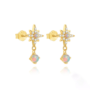 JE8361aikn-Y30  925 Silver Earrings  WT:1.17g  15*8.6mm  60262331731C 60262341394C 60262522076C