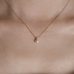 JN8304aimi-Y16  925 Silver Necklace  WT:1.27g  N:1*450mm
P:9*6mm  N897