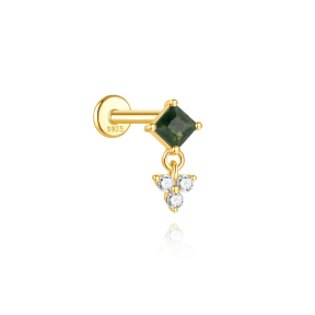 JP8380bihl-Y30  925 Silver Body Jewelry  (1pc)  WT:0.4g  9.9mm  60260211485C 60260221894C 60260281644C