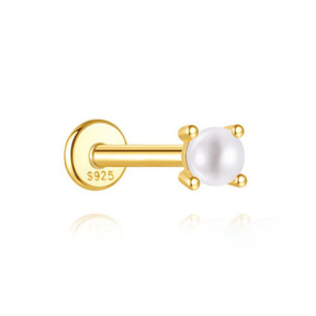 JP8383bhva-Y30  925 Silver Body Jewelry  (1pc)  WT:0.37g  3mm  60260095740C