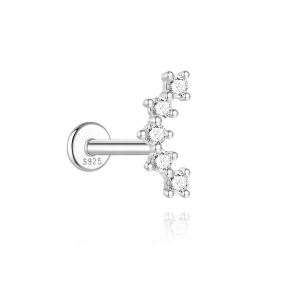 JP8392aiii-Y30  925 Silver Body Jewelry  (1pc)  WT:0.29g  9.7mm  M60200441132A M60200451228A