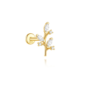 JP8399bhjo-Y30  925 Silver Body Jewelry  (1pc)  WT:0.5g  11.5mm  60260751030C 60260797450C 60260807400C 60261019150