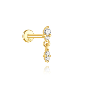 JP8402bhii-Y30  925 Silver Body Jewelry  (1pc)  WT:0.3g  10.5mm  60260751030C 60260797450C 60260807400C 60261019150