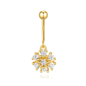 JP8404vhmj-Y30  925 Silver Body Jewelry  (1pc)  WT:0.74g  20mm  60251109022 60251116800