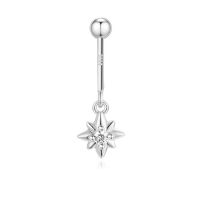JP8414bhij-Y30  925 Silver Body Jewelry  (1pc)  WT:0.42g  18.8mm  60251109022 60251116800