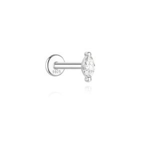 JP8416vhmn-Y30  925 Silver Body Jewelry  (1pc)  WT:0.24g  5.3mm  M60200529050A M60200569080A