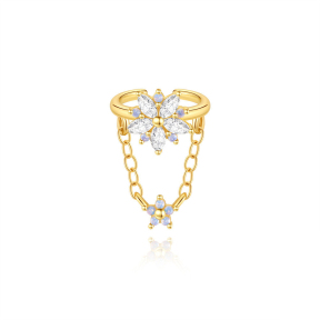JP8479aivb-Y30  925 Silver Body Jewelry  (1pc)  WT:0.75g  Inner:8mm  60259630113C 60259650010C 60259640109C