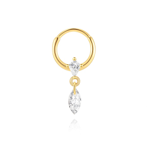 JP8511vhli-Y30  925 Silver Body Jewelry  (1pc)  WT:0.6g  8*1.3mm  60259670085C 60259680086C 60259690095C