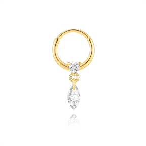 JP8512vhli-Y30  925 Silver Body Jewelry  (1pc)  WT:0.6g  8*1.3mm  60259670085C 60259680086C 60259690095C