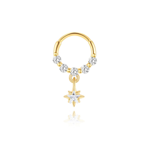 JP8514vhpl-Y30  925 Silver Body Jewelry  (1pc)  WT:0.77g  8mm  60259670085C 60259680086C 60259690095C