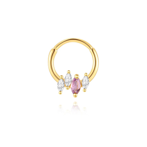 JP8516vhol-Y30  925 Silver Body Jewelry  (1pc)  WT:0.67g  8mm  60259670085C 60259680086C 60259690095C