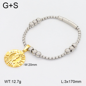 2B2004506bhva-722  Stainless Steel Bracelet