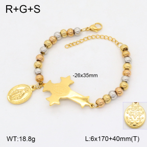 2B2004520bbov-410  Stainless Steel Bracelet