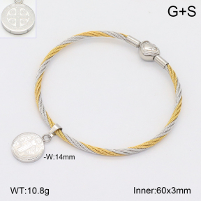 2BA202185bhva-722  Stainless Steel Bangle