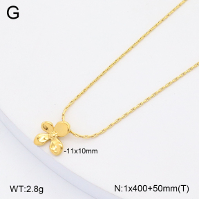 2N2006286bhva-263  14k Plating  Stainless Steel Necklace