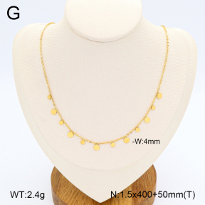2N2006290vhhl-263  14k Plating  Stainless Steel Necklace