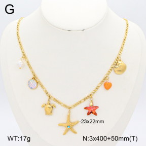2N3002699bhia-250  Stainless Steel Necklace