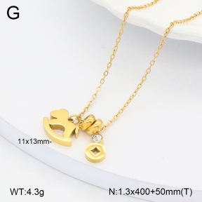 2N4004425vhha-263  14k Plating  Stainless Steel Necklace