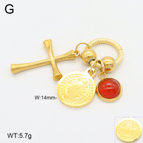 2P4001255bhva-666  Stainless Steel Pendant