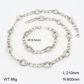 2S0011434vhov-410  Stainless Steel Set