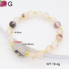 F2B402407vbpb-J128  Fashion Copper Bracelet