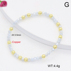 F2B402423ablb-J128  Fashion Copper Bracelet