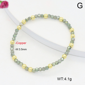 F2B402427ablb-J128  Fashion Copper Bracelet