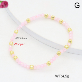 F2B402429ablb-J128  Fashion Copper Bracelet