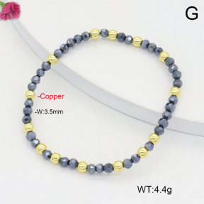 F2B402430ablb-J128  Fashion Copper Bracelet