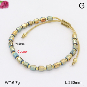 F2B402436bbml-J128  Fashion Copper Bracelet