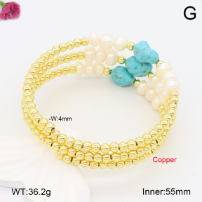 F2BA30084aiov-J128  Fashion Copper Bracelet