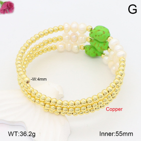 F2BA30086aiov-J128  Fashion Copper Bracelet