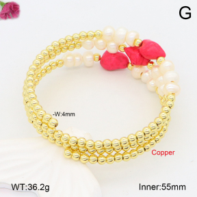 F2BA30087aiov-J128  Fashion Copper Bracelet