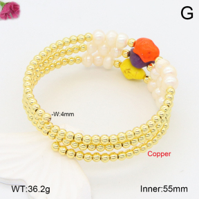 F2BA30090aiov-J128  Fashion Copper Bracelet